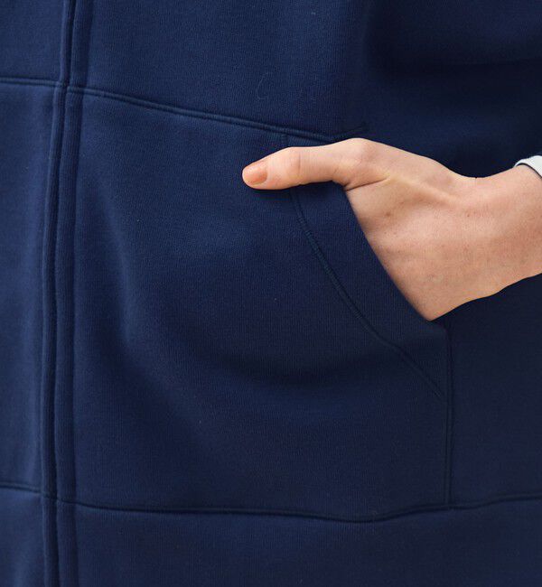 TOMORROWLAND collection「コットンダンボール フーデッドジレ」|ベスト・ジレ|