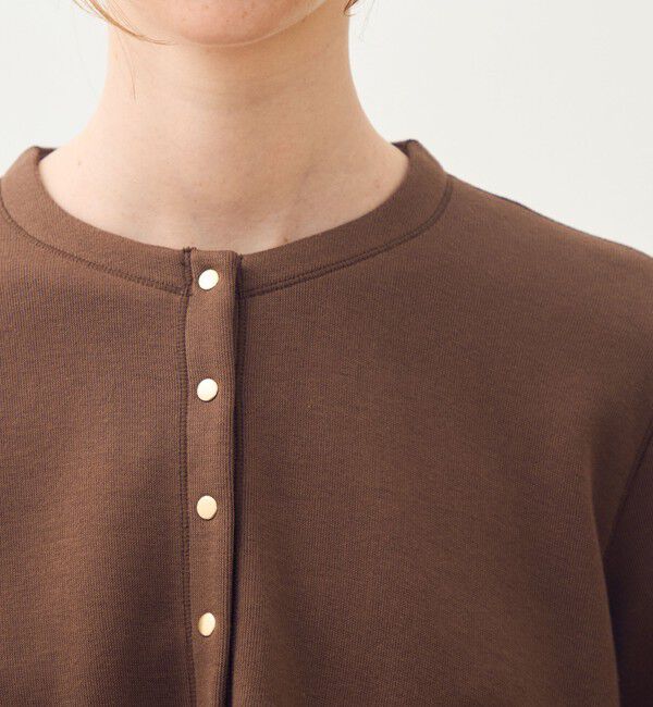 TOMORROWLAND collection「コットンダンボール トラペーズカーディガン」|カーディガン|