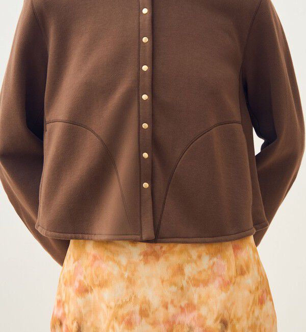 TOMORROWLAND collection「コットンダンボール トラペーズカーディガン」|カーディガン|