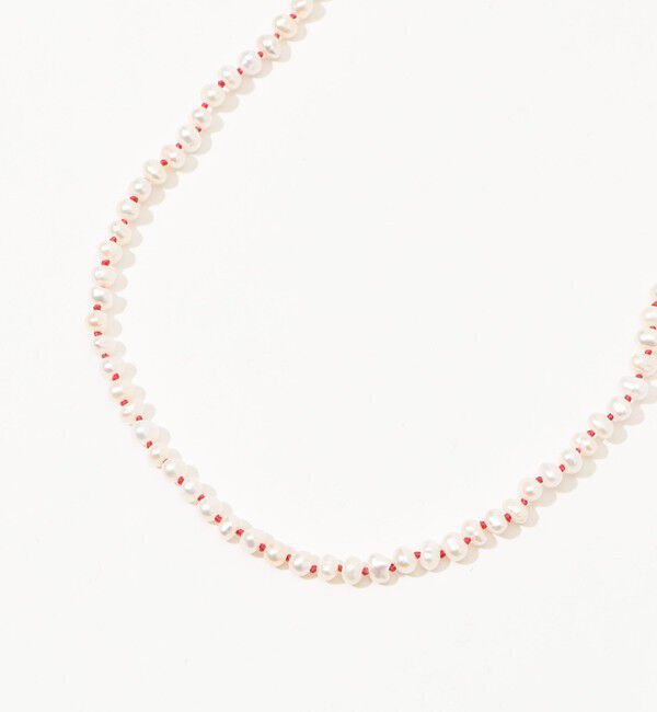 TOMORROWLAND GOODS「PALA LEOPARD HOOK TINY P パールネックレス」|ネックレス|