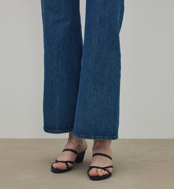 DES PRES「ハイデンシティーデニム フレアパンツ」|デニム|