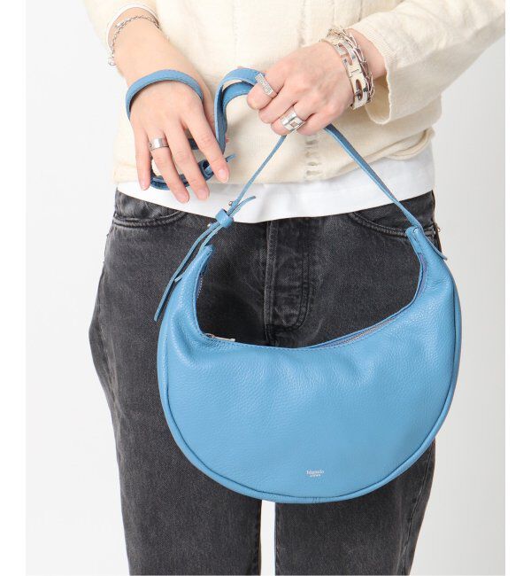  「【blancle/ ブランクレ】S.LETHER 2WAY MOON BAG limited」|ショルダー・メッセンジャー|