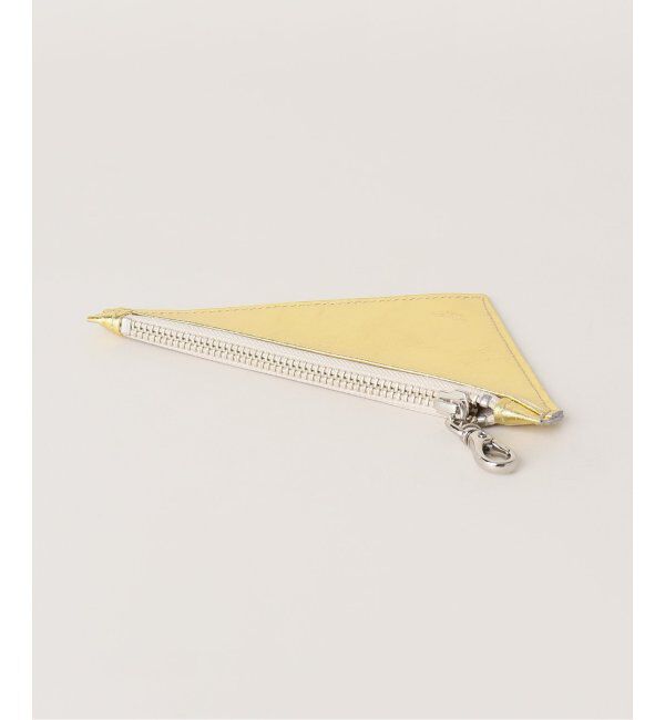  「【blancle/ ブランクレ】M.LETHER TRIANGLE POUCH」|ポーチ|