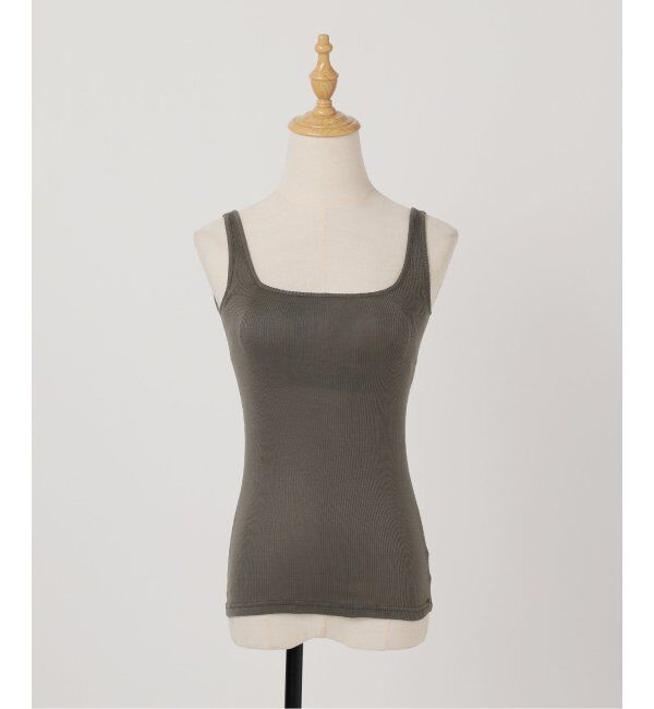 EMILYWEEK「シルクテレコリブブラタンクトップ」|インナー|