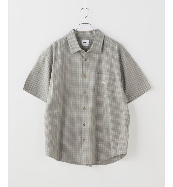 JOINT WORKS「OBEY / オベイ BIGWIG IAN WOVEN」|シャツ・ブラウス|ベージュ