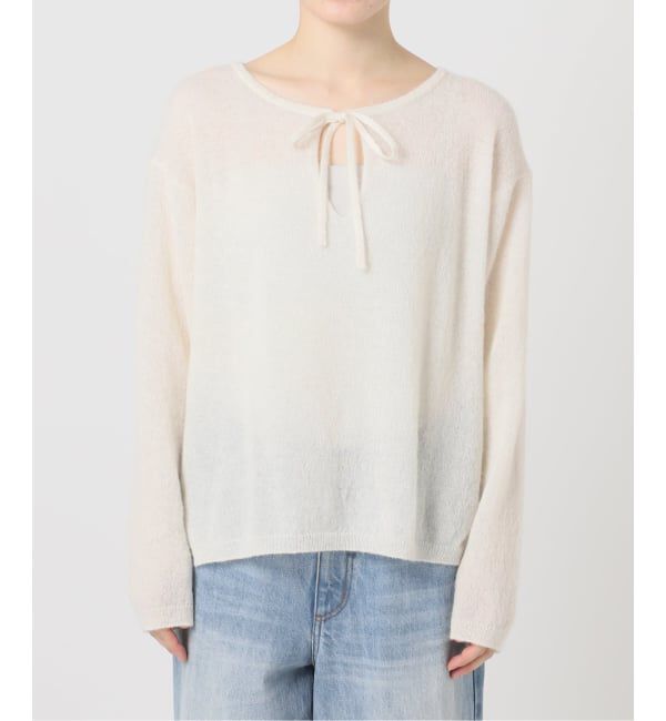 Plage「アルパカMix STRING ニット」|ニット・セーター|