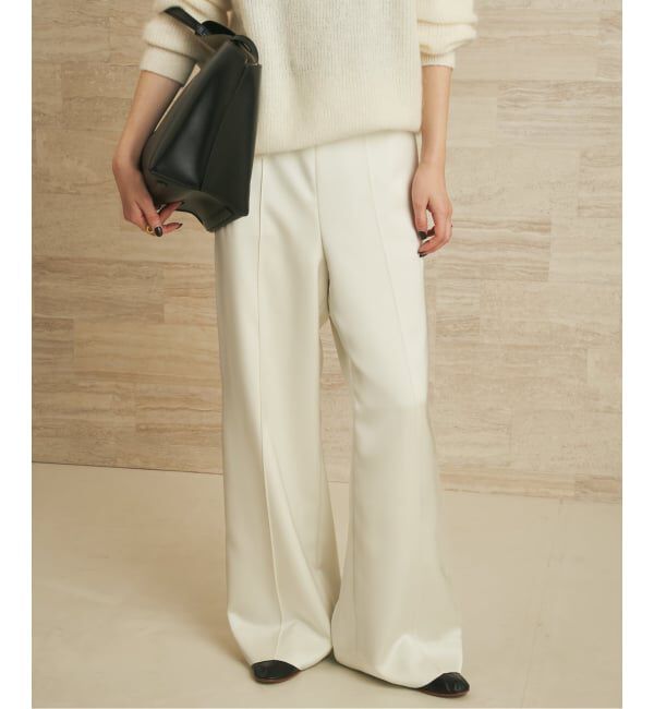 Plage「D satin press パンツ」|その他|ナチュラル
