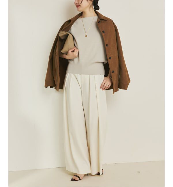 Plage「Sabrina Neck ベスト」|ベスト・ジレ|