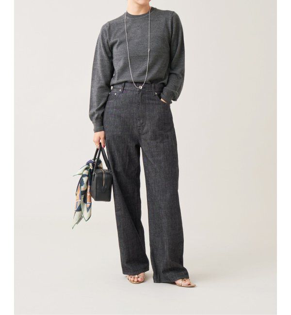 IENA LA BOUCLE「IENA LA BOUCLE Aube クラシックプルオーバー」|ニット・セーター|