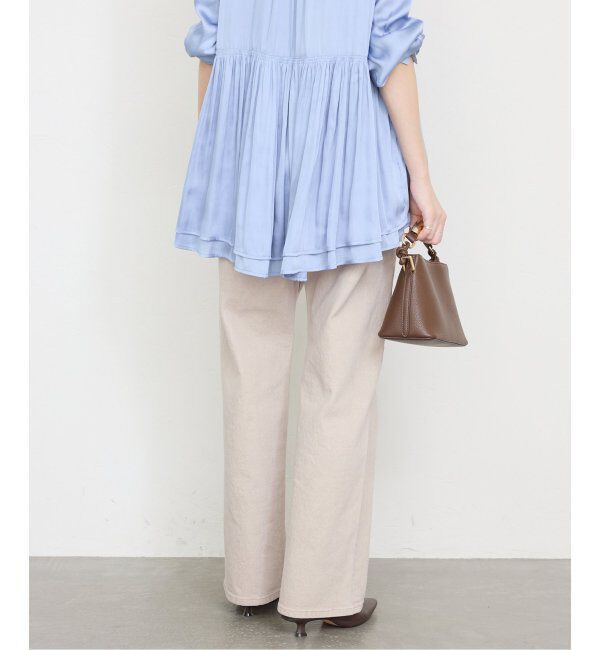 SLOBE IENA「《一部店舗・WEB限定カラーあり/追加5》LE DENIM ストレートパンツ」|デニム|