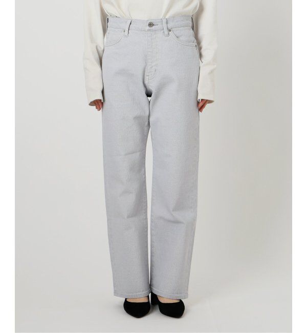 SLOBE IENA「《一部店舗・WEB限定カラーあり/追加5》LE DENIM ストレートパンツ」|デニム|