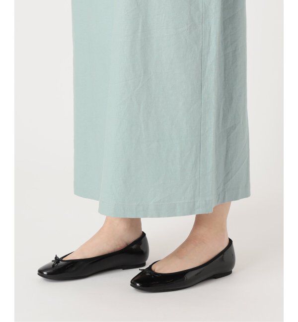 SLOBE IENA「リネンレーヨンノースリーブナローワンピース」|ワンピース|