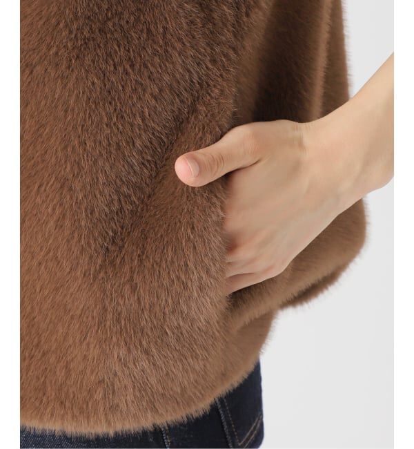 SLOBE IENA「ミンクエコファーベスト」|ダウンベスト・ベスト|