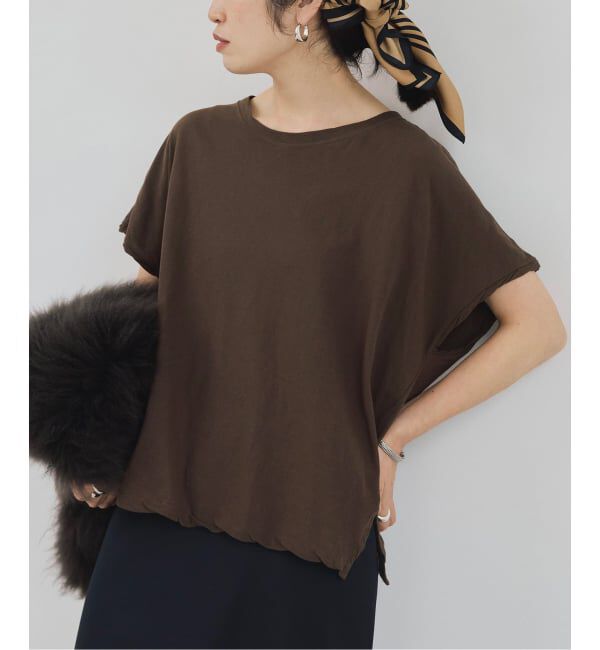 VERMEIL par iena「GREYCHORD グレイコード IVY Football design Tee LSGC00506NGR/SDG」|Tシャツ・カットソー|ブラウン