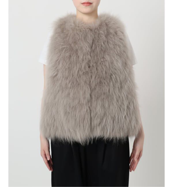 VERMEIL par iena「Cashmere Fur gilet」|その他|
