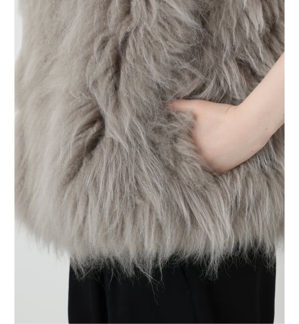 VERMEIL par iena「Cashmere Fur gilet」|その他|