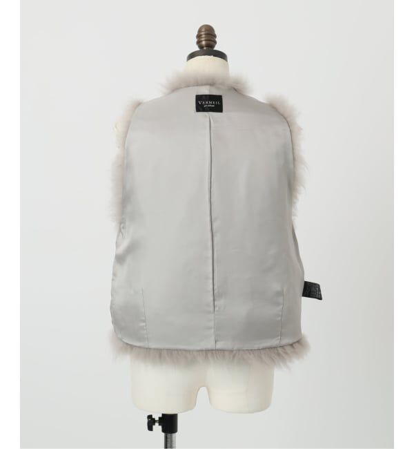 VERMEIL par iena「Cashmere Fur gilet」|その他|