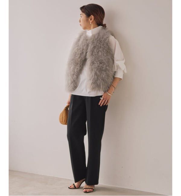 VERMEIL par iena「Cashmere Fur gilet」|その他|