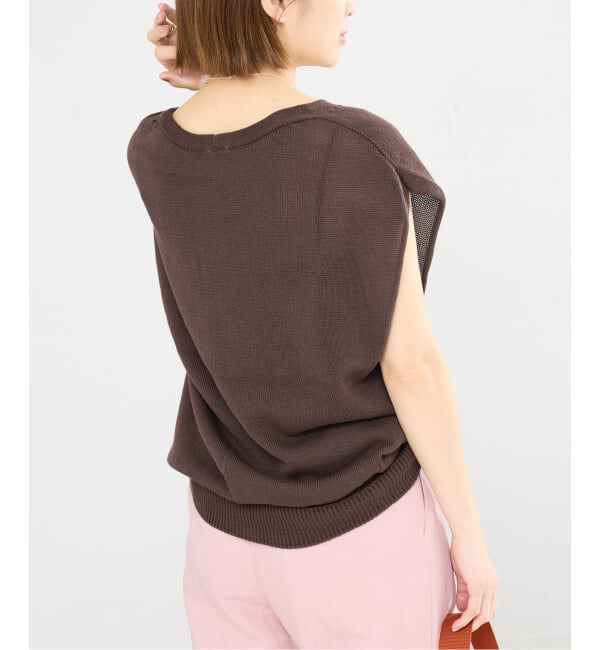 IENA「《追加2予約》コットンギマフレンチプルオーバー」|ニット・セーター|