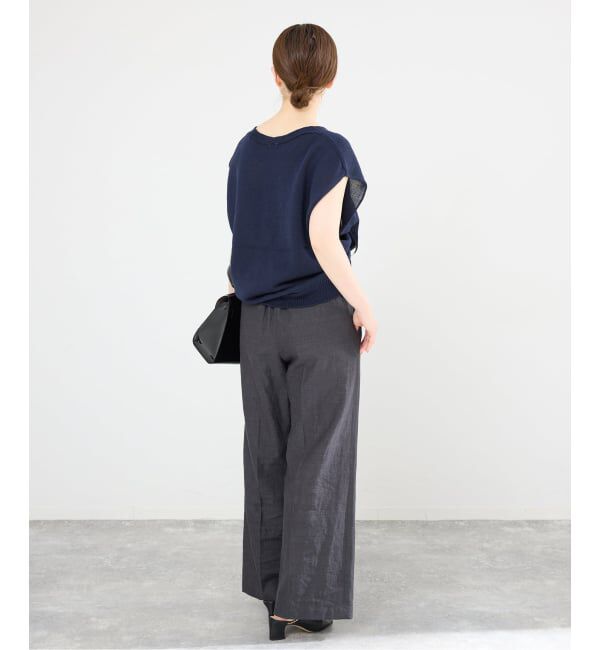 IENA「《追加2予約》コットンギマフレンチプルオーバー」|ニット・セーター|