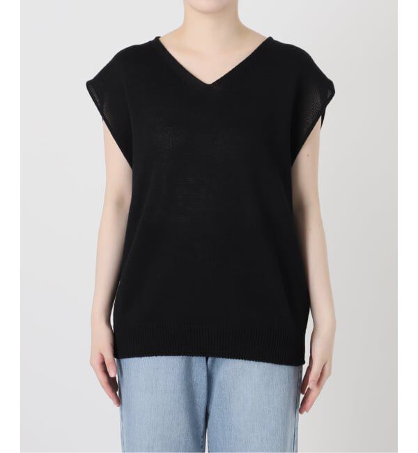 IENA「《追加2予約》コットンギマフレンチプルオーバー」|ニット・セーター|