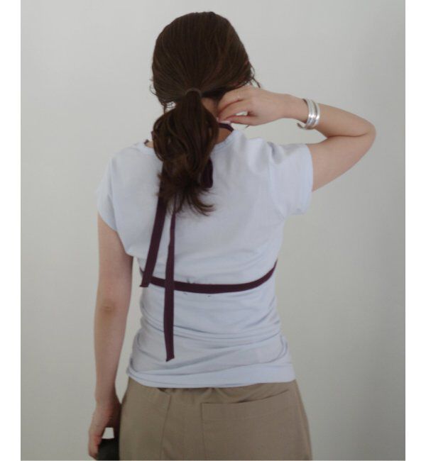 SLOBE IENA「《2枚セット》Plus by ONIT/オニット SLOBE別注 レイヤードセットTシャツ」|Tシャツ・カットソー|