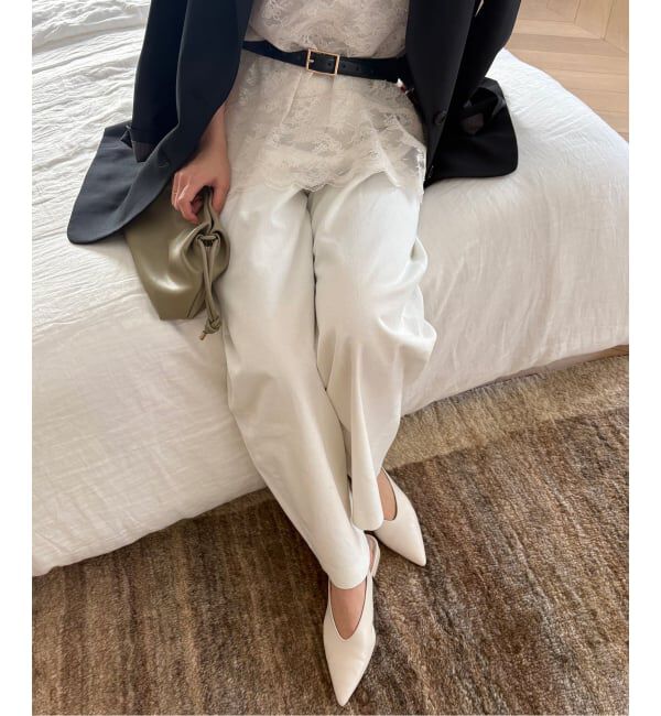 SLOBE IENA「SLOBE レザーフラットシューズ」|その他|