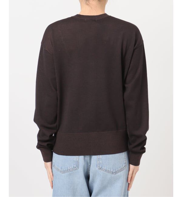 IENA「《新色あり/追加2》LEVITAロングスリーブカーディガン」|カーディガン|