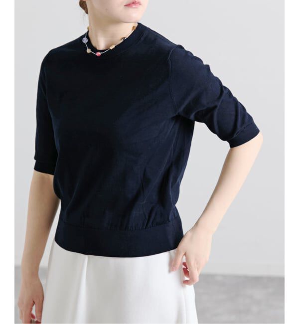 IENA「《アンサンブル対応/新色あり/追加2》PARIGI プルオーバー」|ニット・セーター|