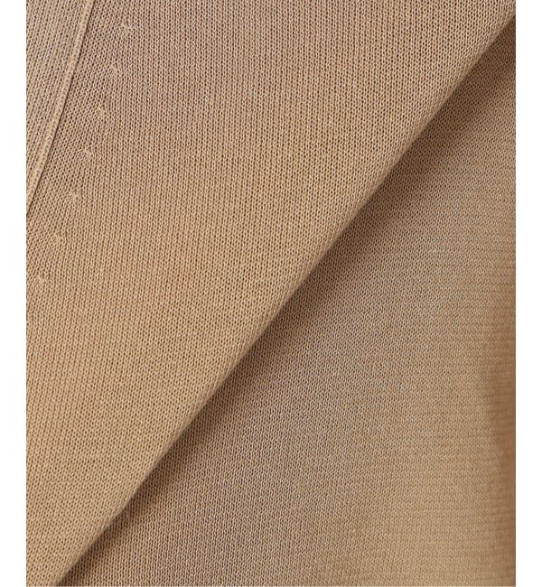 IENA「アセテートシルクVネックカーディガン」|カーディガン|