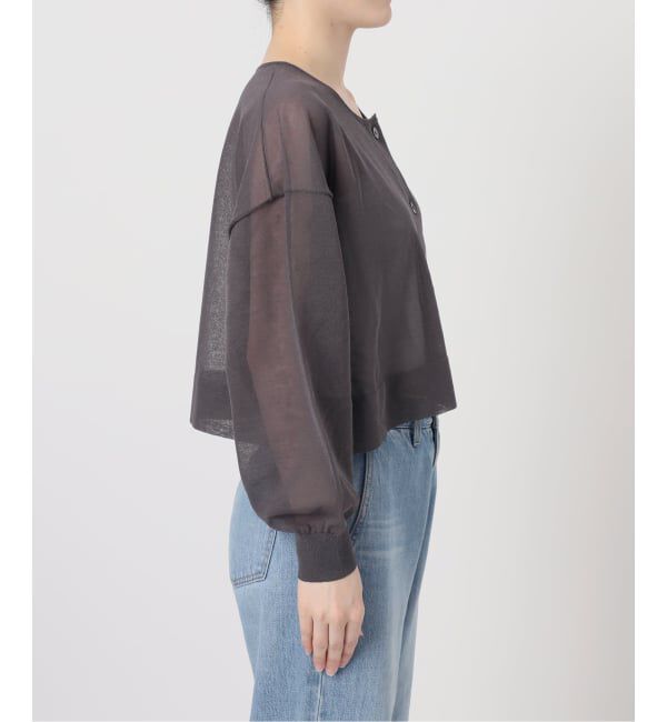 IENA「《追加3予約》FILMY COTTONカーディガン」|カーディガン|