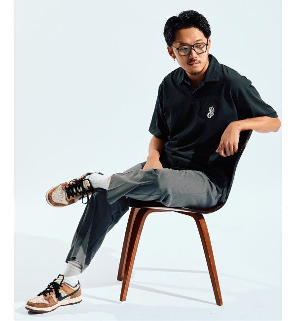 Paris Saint-Germain「【Paris Saint-Germain / パリ・サン＝ジェルマン】 JP ITALIC LOGO ポロシャツ」|ポロシャツ|