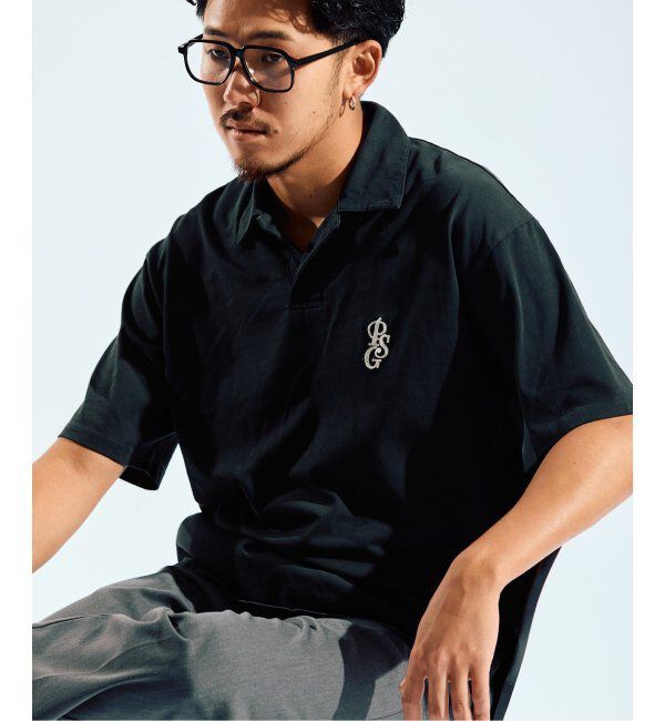 Paris Saint-Germain「【Paris Saint-Germain / パリ・サン＝ジェルマン】 JP ITALIC LOGO ポロシャツ」|ポロシャツ|