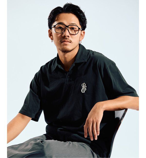 Paris Saint-Germain「【Paris Saint-Germain / パリ・サン＝ジェルマン】 JP ITALIC LOGO ポロシャツ」|ポロシャツ|