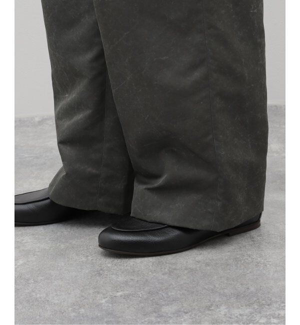 EDIFICE「m&rsquo;s braque(エムズ ブラック) for BOUCLE バイオエイジングタックワイドハ」|スラックス|