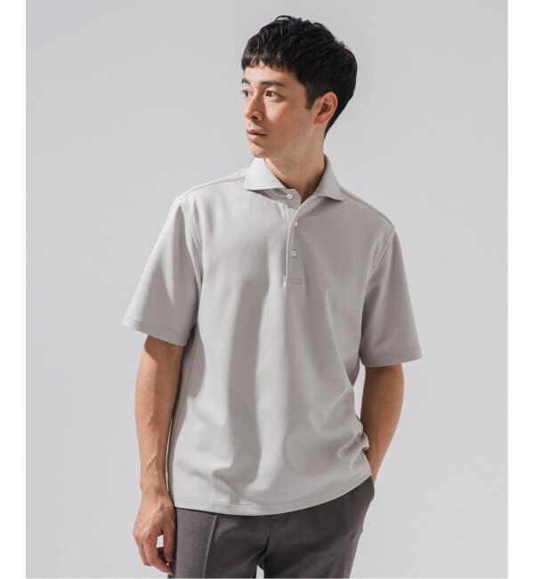 EDIFICE「《追加》"吸水速乾＆イージーケア" 36ゲージ ツイリードライ ポロシャツ」|ポロシャツ|