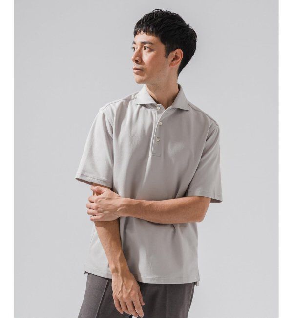 EDIFICE「《追加》"吸水速乾＆イージーケア" 36ゲージ ツイリードライ ポロシャツ」|ポロシャツ|