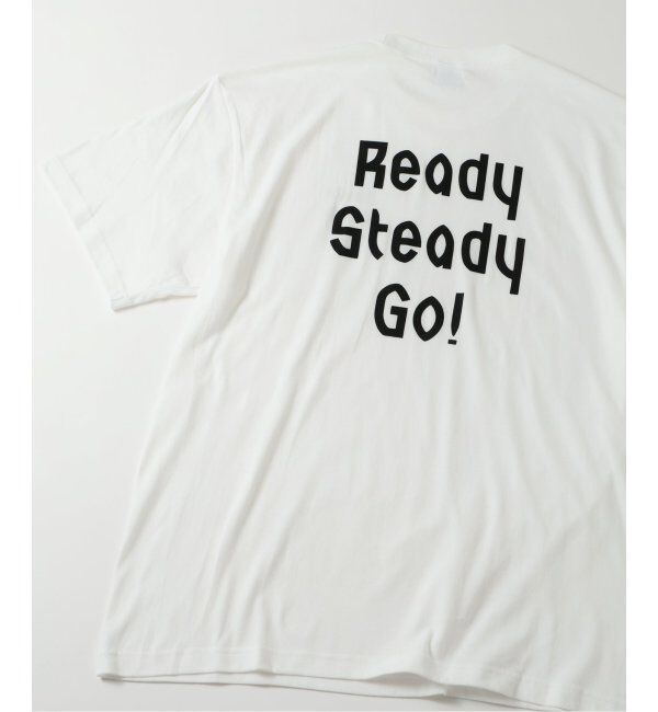 EDIFICE「Ready Steady Go! / レディーステディゴー 別注 プリント Tシャツ」|Tシャツ・カットソー|