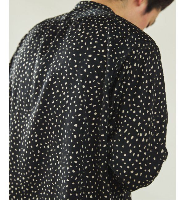 EDIFICE「パターンデシンスタンドカラーシャツ」|シャツ・ブラウス|