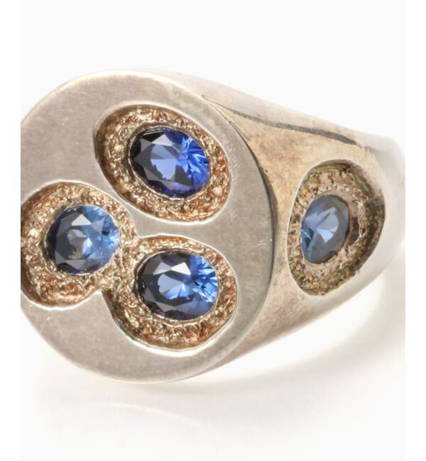 EDIFICE「BLEUE BURNHAM（ブルー ブラーム）OVAL CHLOROPLAST SIGNET (B」|その他|