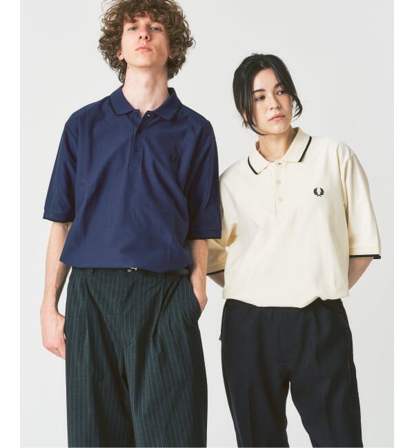 417 EDIFICE「FRED PERRY / フレッドペリー417別注 Crepe Pique Shirt」|ポロシャツ|