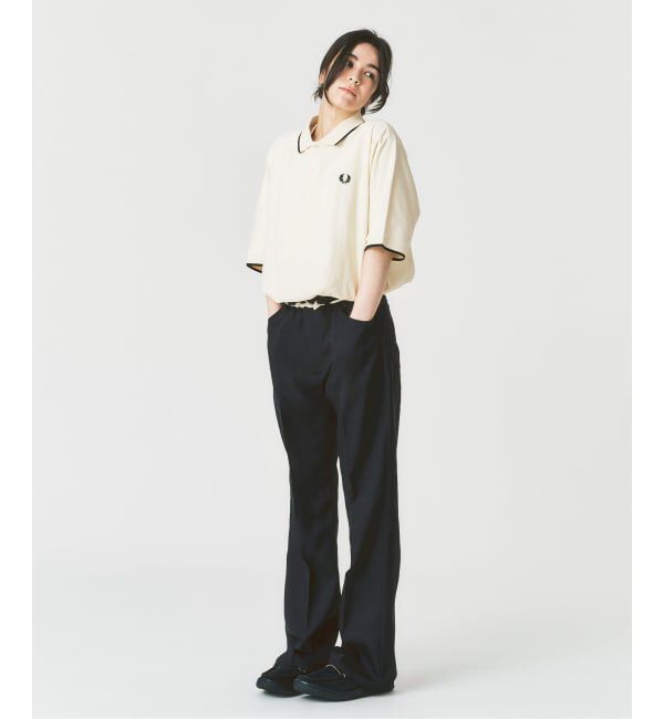 417 EDIFICE「FRED PERRY / フレッドペリー417別注 Crepe Pique Shirt」|ポロシャツ|