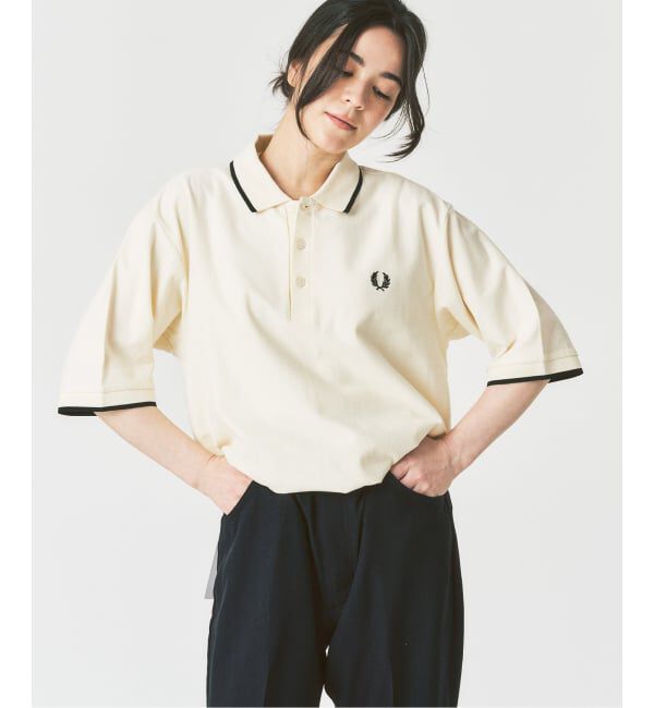 417 EDIFICE「FRED PERRY / フレッドペリー417別注 Crepe Pique Shirt」|ポロシャツ|