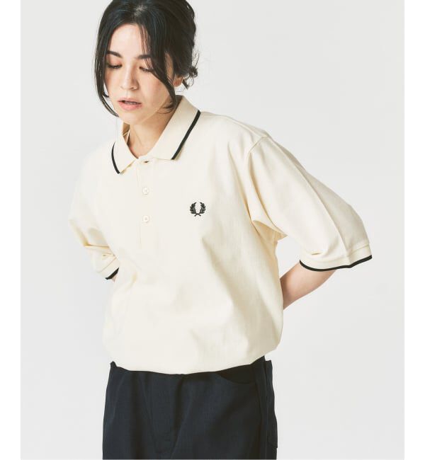 417 EDIFICE「FRED PERRY / フレッドペリー417別注 Crepe Pique Shirt」|ポロシャツ|