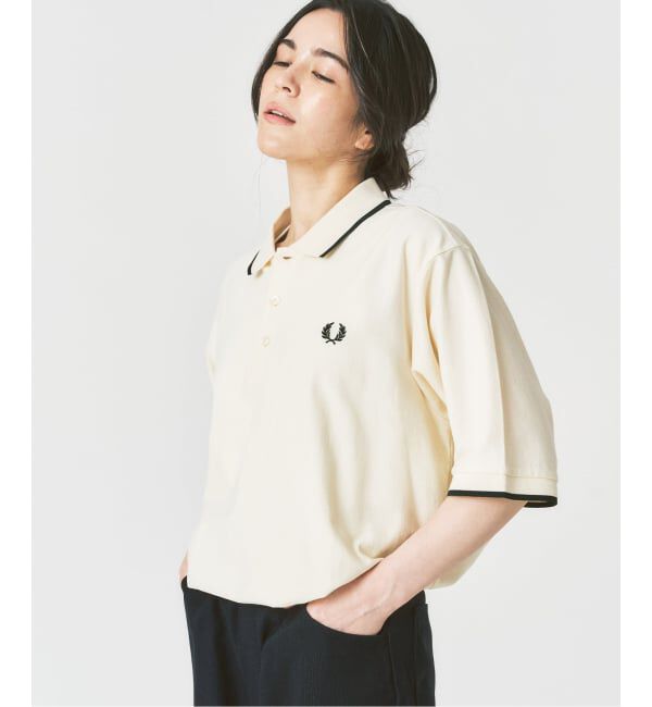 417 EDIFICE「FRED PERRY / フレッドペリー417別注 Crepe Pique Shirt」|ポロシャツ|
