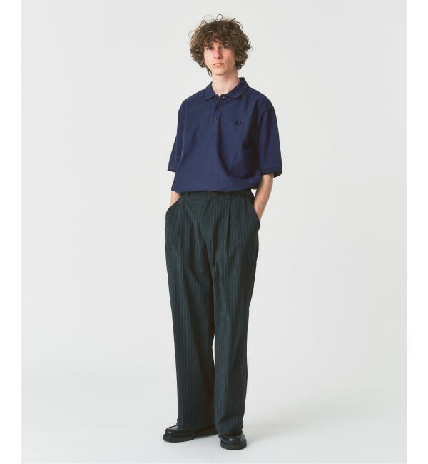 417 EDIFICE「FRED PERRY / フレッドペリー417別注 Crepe Pique Shirt」|ポロシャツ|