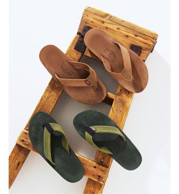 JOURNAL STANDARD relume「RAINBOW SANDALS / レインボーサンダル 別注 Double Layer レザーサンダル」|サンダル|