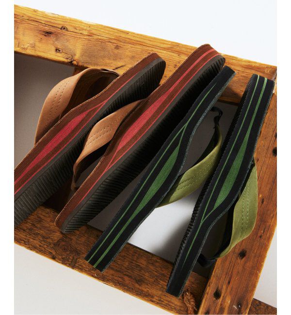 JOURNAL STANDARD relume「RAINBOW SANDALS / レインボーサンダル 別注 Double Layer レザーサンダル」|サンダル|