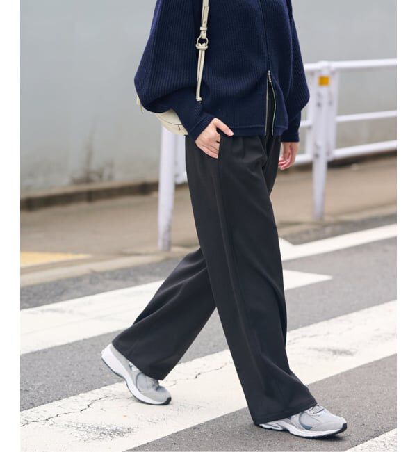 JOURNAL STANDARD「《追加3》ウールライクストレッチワイドパンツ」|その他|