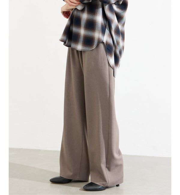 JOURNAL STANDARD「《追加3》ウールライクストレッチワイドパンツ」|その他|